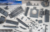Skill 1 Model Kit Tiger I Tank German Army Snap Together Painted Plastic Model Tank Kit 1/35 Scale Airfix Quickbuild J6041