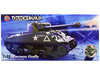 Skill 1 Model Kit Sherman Firefly Tank British Army Snap Together Painted Plastic Model Tank Kit 1/35 Scale Airfix Quickbuild J6042