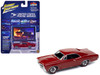 1966 Pontiac GTO Montero Red USPS United States Postal Service Pop Culture 2024 Release 1 1/64 Diecast Model Car Johnny Lightning JLPC014-JLSP372