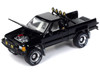1985 Toyota SR5 Pickup Truck Black Mystery Matinee Back to the Future 1985 Movie Pop Culture 2024 Release 1 1/64 Diecast Model Car Johnny Lightning JLPC014-JLSP374