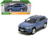 Toyota Rav4 Hybrid XLE Blue Metallic with Sunroof 1/24 Diecast Model Car H08666BL
