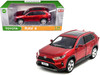 Toyota Rav4 Hybrid XLE Red Metallic with Sunroof 1/24 Diecast Model Car H08666MRD