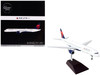 Boeing 757-200 Commercial Aircraft Delta Air Lines N683DA White with Red and Blue Tail Gemini 200 Series 1/200 Diecast Model Airplane GeminiJets G2DAL1307