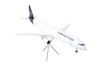 Airbus A321P2F Commercial Aircraft Lufthansa Cargo D AEUC White with Blue Tail Gemini 200 Series 1/200 Diecast Model Airplane GeminiJets G2DLH1152