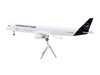 Airbus A321P2F Commercial Aircraft Lufthansa Cargo D AEUC White with Blue Tail Gemini 200 Series 1/200 Diecast Model Airplane GeminiJets G2DLH1152