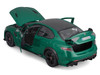 Alfa Romeo Giulia GTA Green Metallic with Carbon Top 1/18 Diecast Model Car Bburago 11048GRN