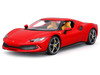 Ferrari 296 GTB Red Race Play Series 1/18 Diecast Model Car Bburago 16018RD