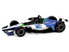 Dallara IndyCar #15 Graham Rahal Fifth Third Bank Rahal Letterman Lanigan Racing NTT IndyCar Series 2024 1/64 Diecast Model Car Greenlight 11610