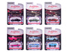 Barrett Jackson Scottsdale Edition Set of 6 Cars Series 14 1/64 Diecast Model Cars Greenlight 37310SET