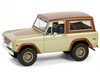 1970 Ford Bronco Gold Metallic with Brown Hood and Top  Lost 2004 2010 TV Series Hollywood Series 20 1/24 Diecast Model Car Greenlight 84201