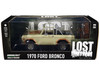 1970 Ford Bronco Gold Metallic with Brown Hood and Top  Lost 2004 2010 TV Series Hollywood Series 20 1/24 Diecast Model Car Greenlight 84201