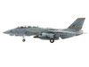 Grumman F 14B Tomcat Fighter Aircraft Last Gypsy Roll VF 32 Swordsmen NAS Oceana (2005) United States Navy Air Power Series 1/72 Diecast Model Hobby Master HA5254