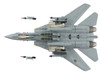 Grumman F 14B Tomcat Fighter Aircraft Last Gypsy Roll VF 32 Swordsmen NAS Oceana (2005) United States Navy Air Power Series 1/72 Diecast Model Hobby Master HA5254