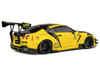 Nissan Skyline GT R R35 Liberty Walk Body Kit 2 0 RHD Right Hand Drive Yellow with Black Hood Top 1/18 Diecast Model Car Solido S1805809