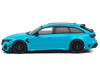 2022 Audi ABT RS 6 R Miami Blue 1/43 Diecast Model Car Solido S4310707