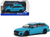 2022 Audi ABT RS 6 R Miami Blue 1/43 Diecast Model Car Solido S4310707