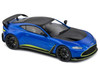 Aston Martin V12 Vantage Blue Metallic with Black Hood and Top 1/43 Diecast Model Car Solido S4314103