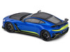 Aston Martin V12 Vantage Blue Metallic with Black Hood and Top 1/43 Diecast Model Car Solido S4314103
