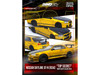 Nissan Skyline GT R R34 Top Secret RHD Right Hand Drive Gold Metallic with Carbon Hood and Trunk Tokyo Auto Salon 2024 Malaysia Diecast Expo 2024 1/64 Diecast Model Car Inno Models IN64-R34TS-MDX24