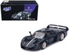 Maserati MC12 Stradale Blue Metallic with White Stripe 1/64 Diecast Model Car BBR BBRDIE6416