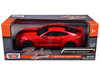 2018 Ford Mustang GT 5 0 Red with Black Stripes Timeless Legends Series 1/24 Diecast Model Car Motormax 79352TL-RBK