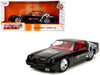 1979 Chevrolet Camaro Z28 Chevrolet Performance Black with Carbon Hood and Red Interior Bigtime Muscle Series 1/24 Diecast Model Car Jada 35207