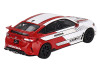 Honda Civic Type R White and Red 2023 Pace Car Limited Edition to 3000 pieces Worldwide 1/64 Diecast Model Car Mini GT MGT00721