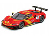 Ferrari 296 GT3 #71 Red Francorchamps Motors 2022 Racing Series with Display Case 1/43 Diecast Model Car Bburago 36313