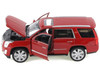 2017 Cadillac Escalade with Sunroof Red Metallic 1/24-1/27 Diecast Model Car Welly 24084R