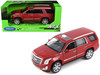 2017 Cadillac Escalade with Sunroof Red Metallic 1/24-1/27 Diecast Model Car Welly 24084R