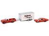 Racing Hitch & Tow Set of 3 pieces Series 5 1/64 Diecast Model Cars Greenlight 31170-A-B-C