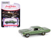 1969 Plymouth HEMI GTX F8 Ivy Green Metallic Palm Beach 2023 Barrett Jackson Scottsdale Edition Series 14 1/64 Diecast Model Car Greenlight 37310B