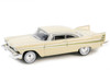 1957 Plymouth Fury Beige with Gold Metallic Stripes Vintage Ad Cars Series 10 1/64 Diecast Model Car Greenlight 39140B