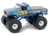 1992 Ford F 250 Monster Truck Blue Metallic Goliath s Revenge Kings of Crunch Series 15 1/64 Diecast Model Car by Greenlight 49150F