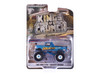 1992 Ford F 250 Monster Truck Blue Metallic Goliath s Revenge Kings of Crunch Series 15 1/64 Diecast Model Car by Greenlight 49150F
