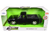 1985 Chevrolet C 10 Pickup Truck Black with Minilite Wheels Just Trucks Series 1/24 Diecast Model Car Jada 35852