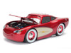 Cruising Lightning McQueen Red Metallic with Extra Wheels Disney & Pixar Cars Movie Hollywood Rides Series Diecast Model Car Jada 98033