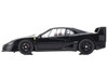 Ferrari F40 Black 1/18 Diecast Model Car Kyosho KS08416BK