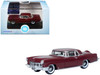 1956 Lincoln Continental Mark II Dark Red 1/87 (HO) Scale Diecast Model Car Oxford Diecast 87LC56005