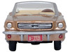 1965 Ford Mustang Convertible Prairie Bronze Metallic 1/87 (HO) Scale Diecast Model Car Oxford Diecast 87MU65007