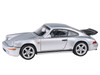 1987 RUF CTR Yellowbird Silver Metallic 1/64 Diecast Model Car Paragon Models PA-55298