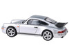 1987 RUF CTR Yellowbird Silver Metallic 1/64 Diecast Model Car Paragon Models PA-55298
