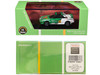 1985 Toyota MR2 MK1 AW11 #09 Fujifilm Green and White 1/64 Diecast Model Car Paragon Models PA-55366