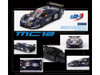 Maserati MC12 Competizione #15 Ben Aucott Alain Ferte Stephane Daoudi JMB Racing 24 Hours of Spa 2008 1/64 Diecast Model Car BBR BBRDIE6424