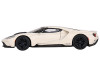 Ford GT 1964 Prototype Heritage Edition Wimbledon White with Black Hood and Stripe Limited Edition to 2400 pieces Worldwide 1/64 Diecast Model Car Mini GT MGT00622