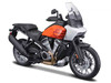 2021 Harley Davidson Pan America 1250 Motorcycle Orange and Black H D Custom 1/12 Diecast Model Maisto 32338