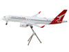 Airbus A220 300 Commercial Aircraft QantasLink Qantas Airways VH 4XB White with Red Tail Gemini 200 Series 1/200 Diecast Model Airplane GeminiJets G2QFA1326