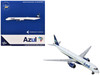 Embraer E195 E2 Commercial Aircraft Azul Brazilian Airlines PS AEH White with Blue Tail 1/400 Diecast Model Airplane GeminiJets GJ2199
