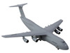 Lockheed C 5M Super Galaxy Transport Aircraft Dover Air Force Base United States Air Force 84 0061 Gray Gemini Macs Series 1/400 Diecast Model Airplane GeminiJets GM144