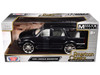 1998 Lincoln Navigator Black Metallic with White Interior Maxx Design American Classics Series 1/24 Diecast Model Car Motormax 73227BLK